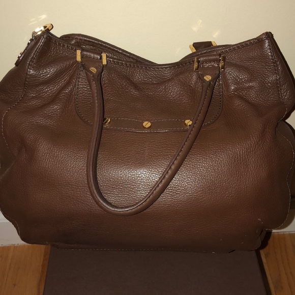 Tory Burch Authentic Shoulder Bag- Brown - Picture 4 of 8